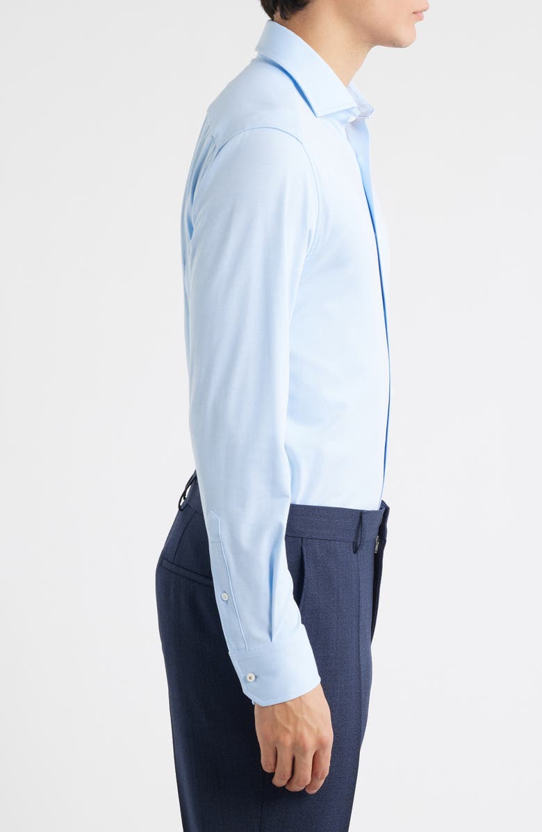 BOSS Hays Kent Dress Shirt, Alternate, color, Open Blue