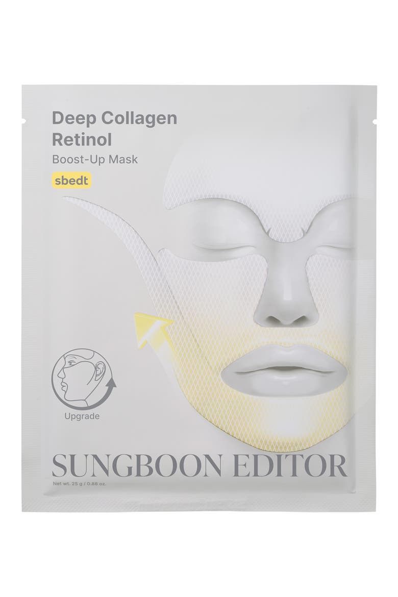 3-Pack Deep Collagen Retinol Boost-Up Mask, Alternate, color, NO COLOR