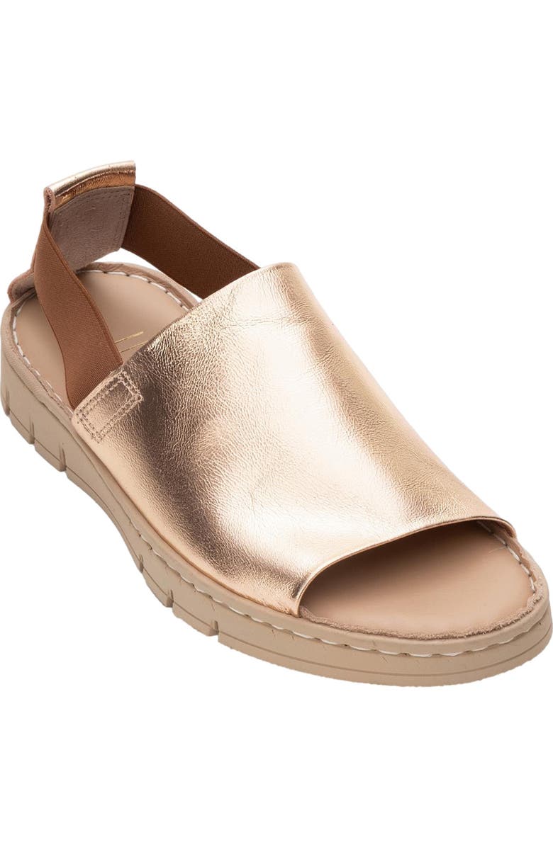 Forever & Always Shoes Londoi Elastic Strap Leather Sandal, Alternate, color,