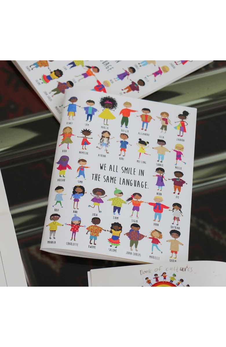 Worldwide Buddies 'We All Smile In The Same Language' Notebook, Alternate, color, 