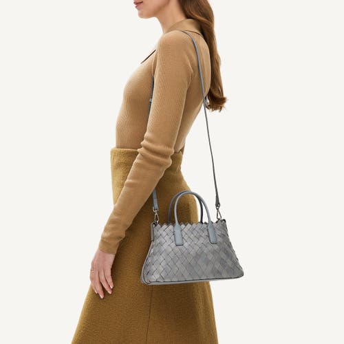 Radley The Goswell Small Ziptop Satchel Bag In Grey