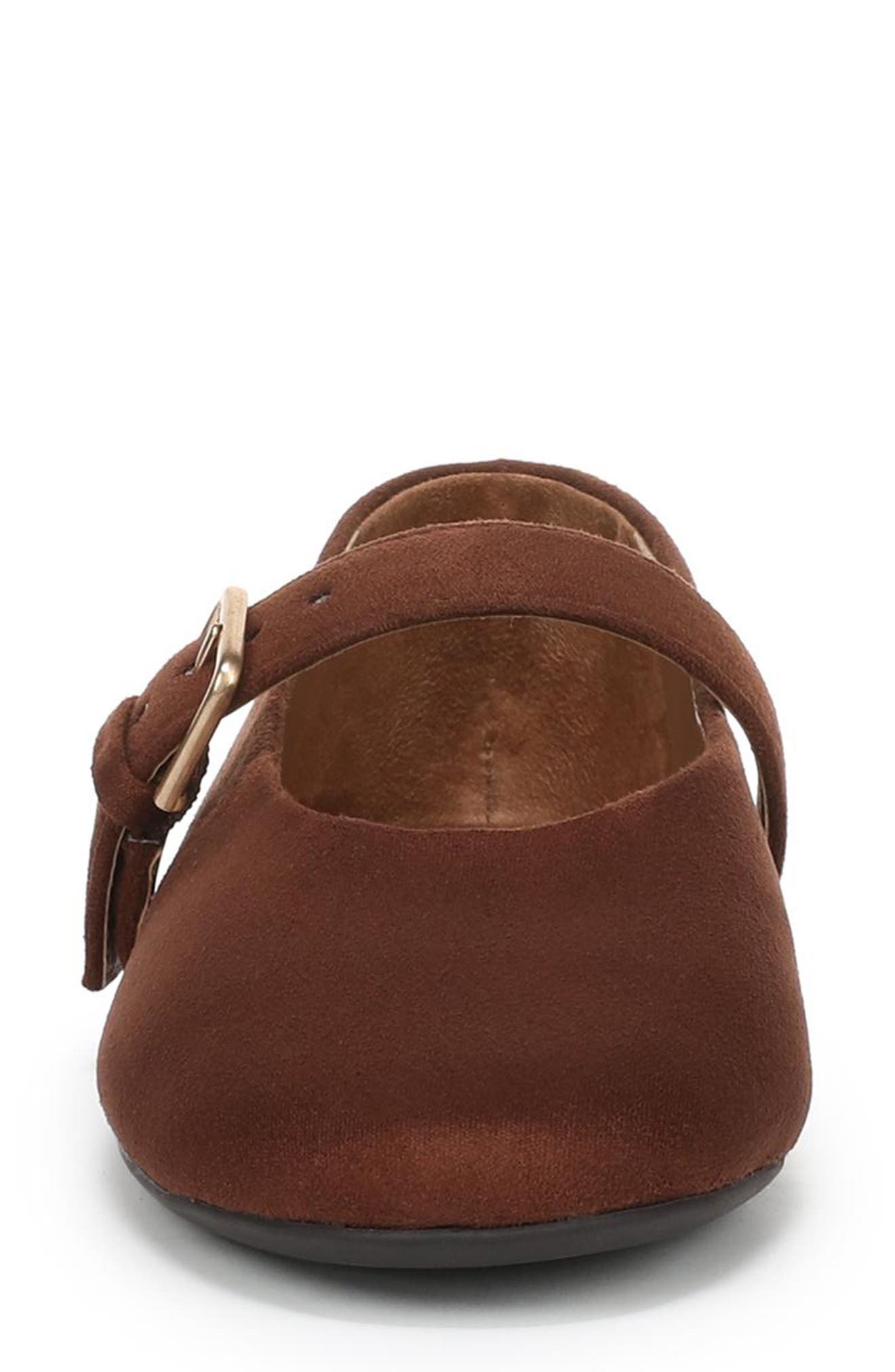 Teresa Faux Leather Mary Jane Flat, Alternate, color, BROWN MAGE