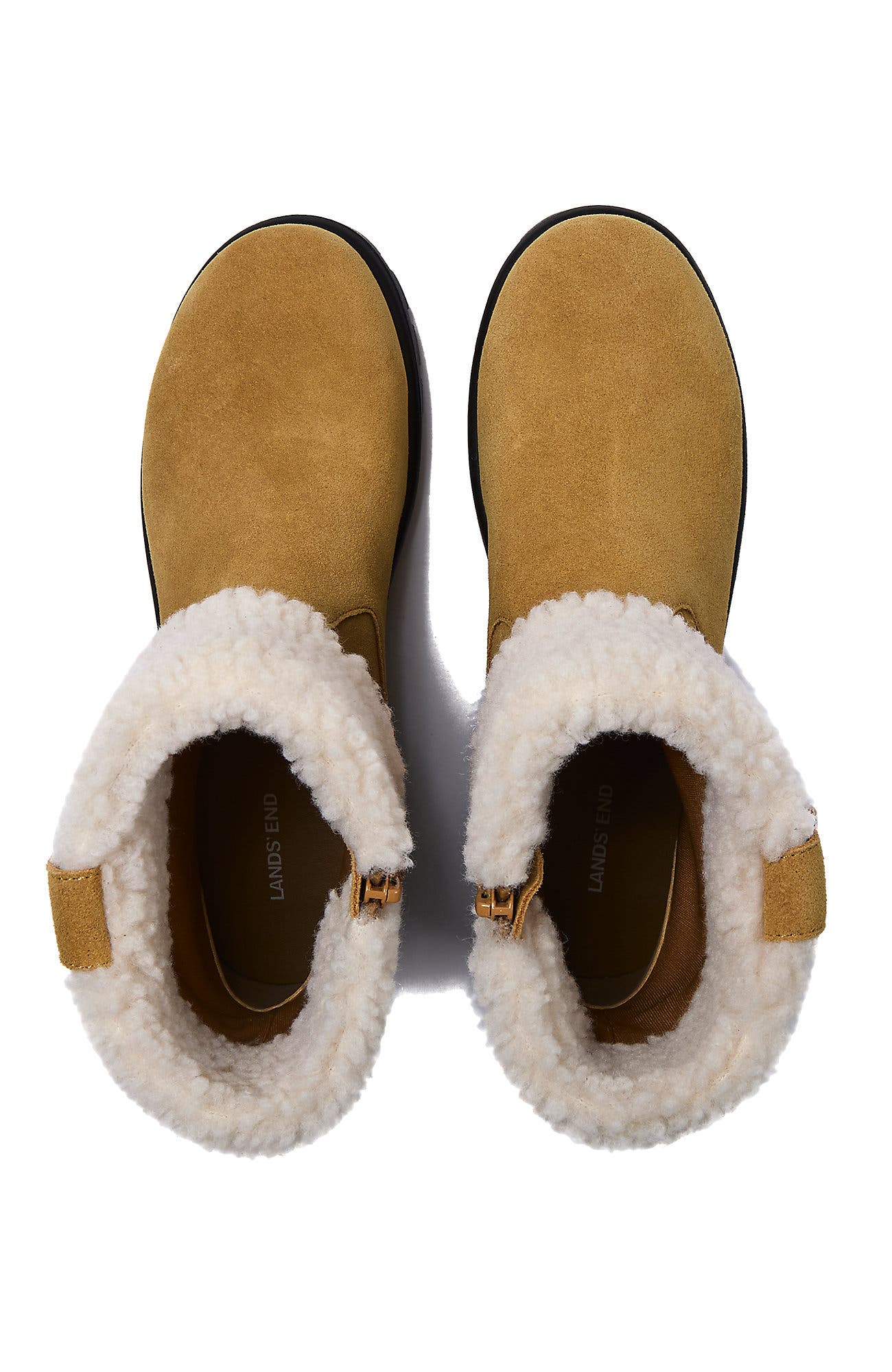 High Pile Lugged Boots, Alternate, color, English Tan