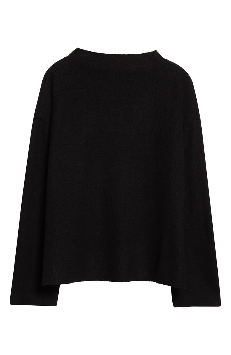 Eileen Fisher Boiled Wool Box Top, Alternate, color,