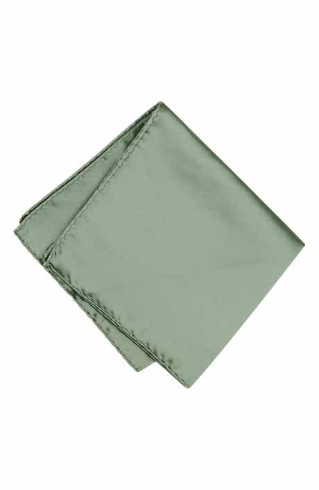 CONSTRUCT Solid Satin Pocket Square