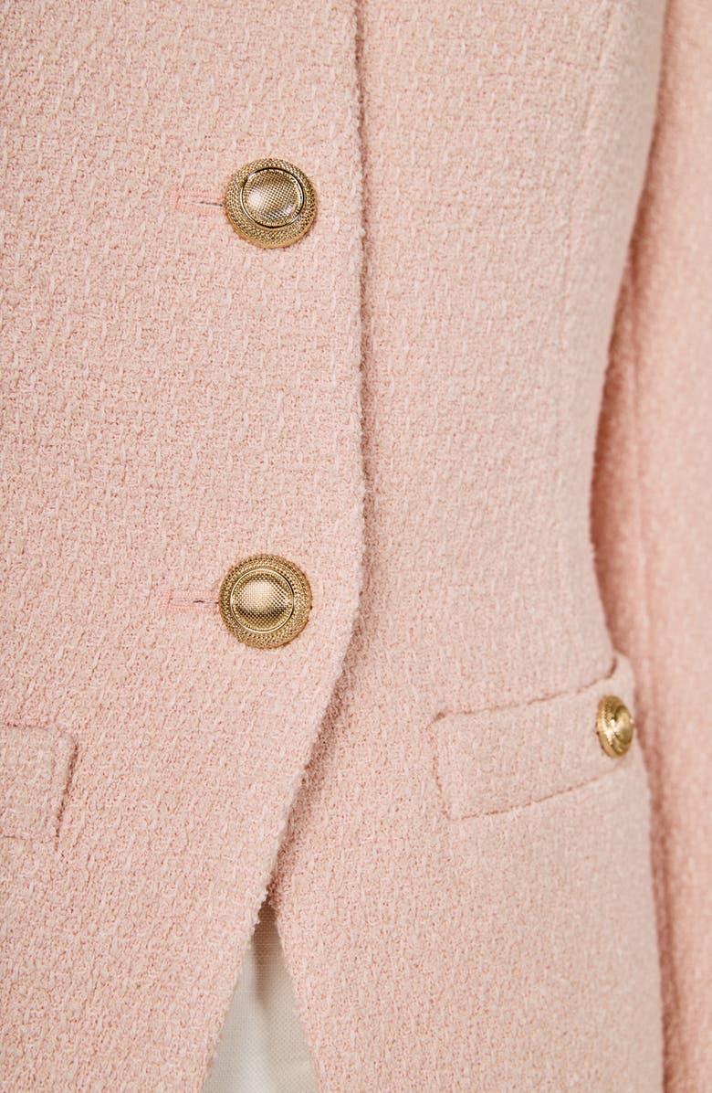 Endless Rose Tweed Jacket, Alternate, color, Petal Pink
