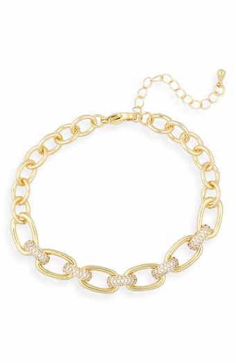 Crystal Link Chain Bracelet