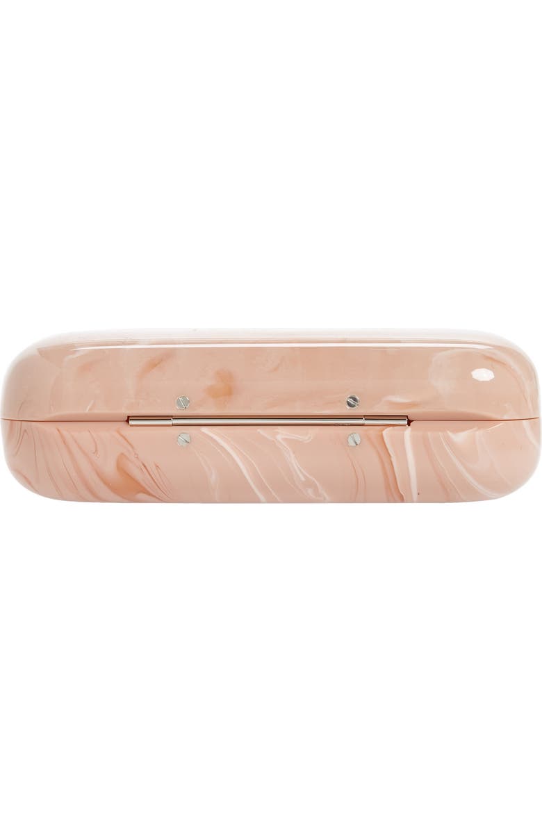 McQueen Alexander McQueen Skull Knuckle Box Clutch, Alternate, color,