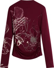 Desigual Long Sleeve Graphic T-Shirt