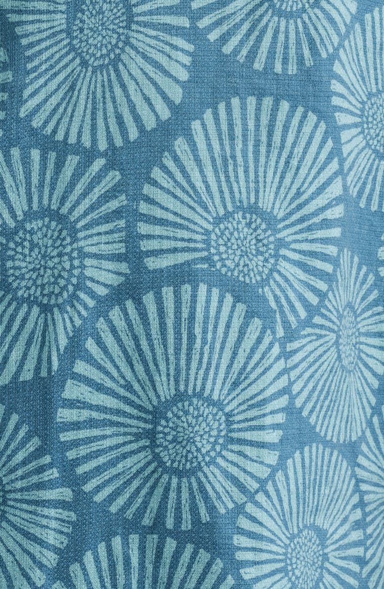 Faherty Breeze Short Sleeve Button-Down Shirt, Alternate, color, Stormy Sea Floral