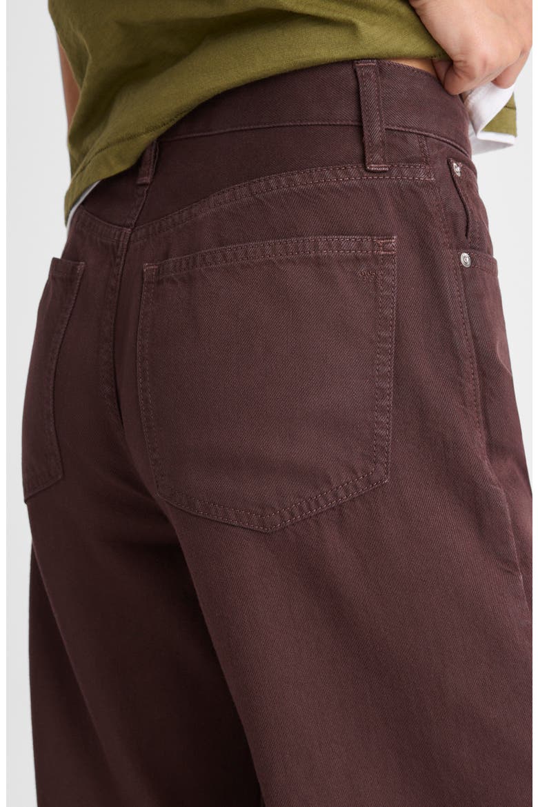 The Ultimate Airy Denim Wide Leg Jeans, Alternate, color, BURNT COCOA