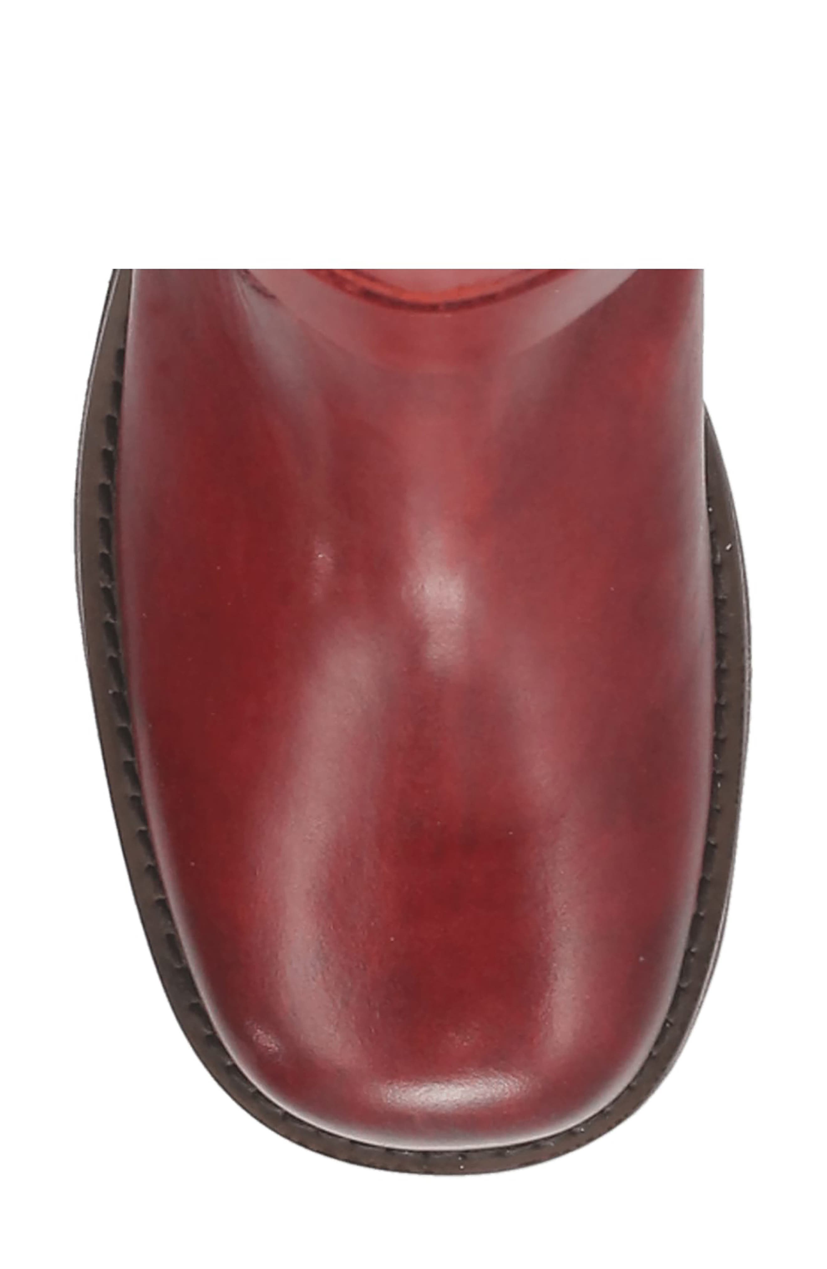 Dingo Blacklist Moto Boot, Alternate, color, Wine