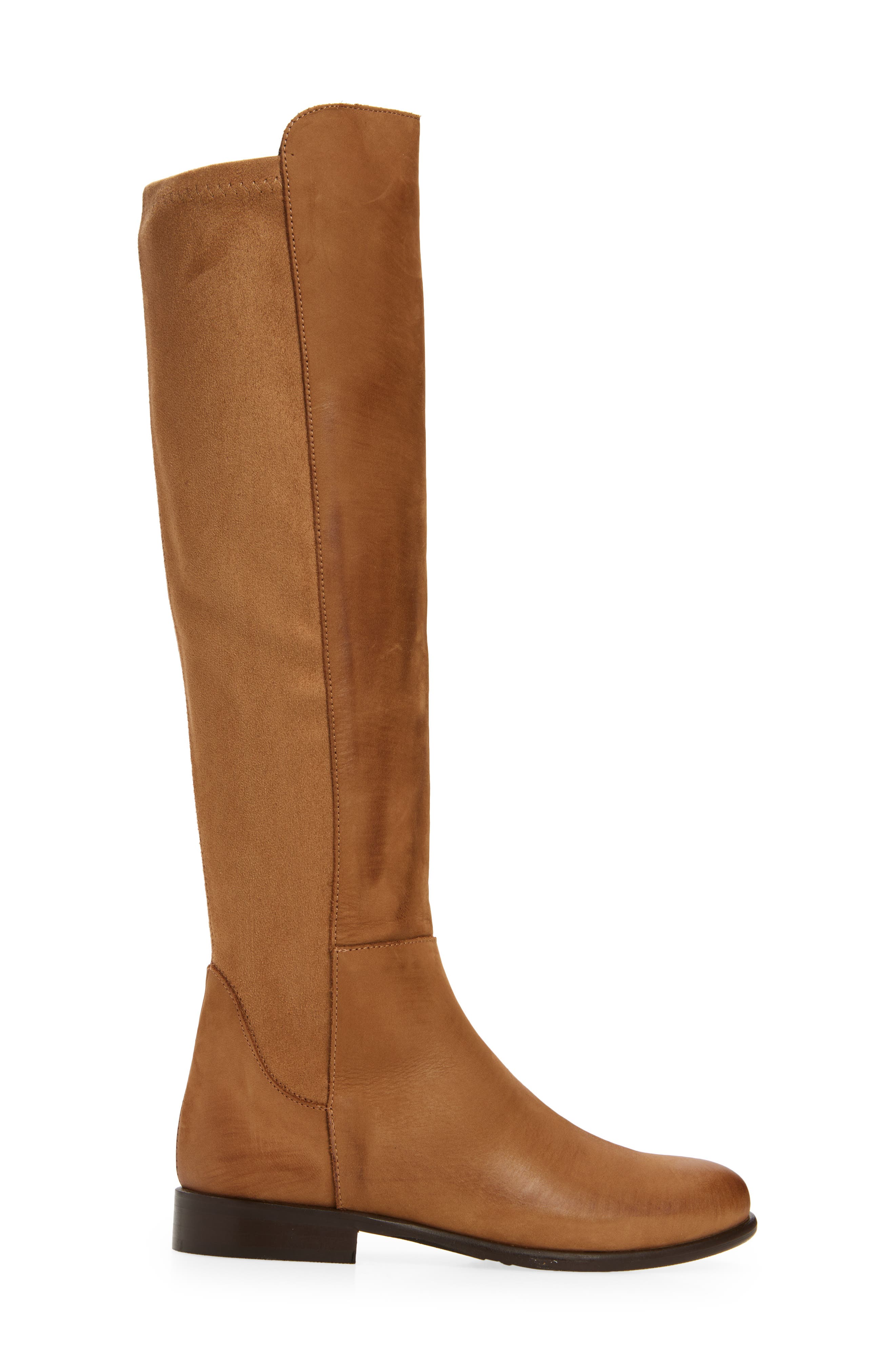 Bethany Knee High Boot, Alternate, color, CUOIO NUBUCK