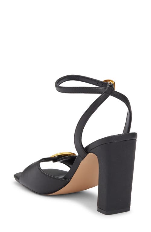 Steve Madden Lilliana Ankle Strap Sandal In Black