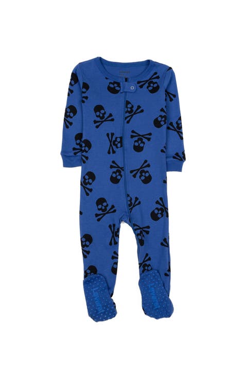 Footed Cotton Halloween Matching Family Pajamas, Fun Prints (Baby)