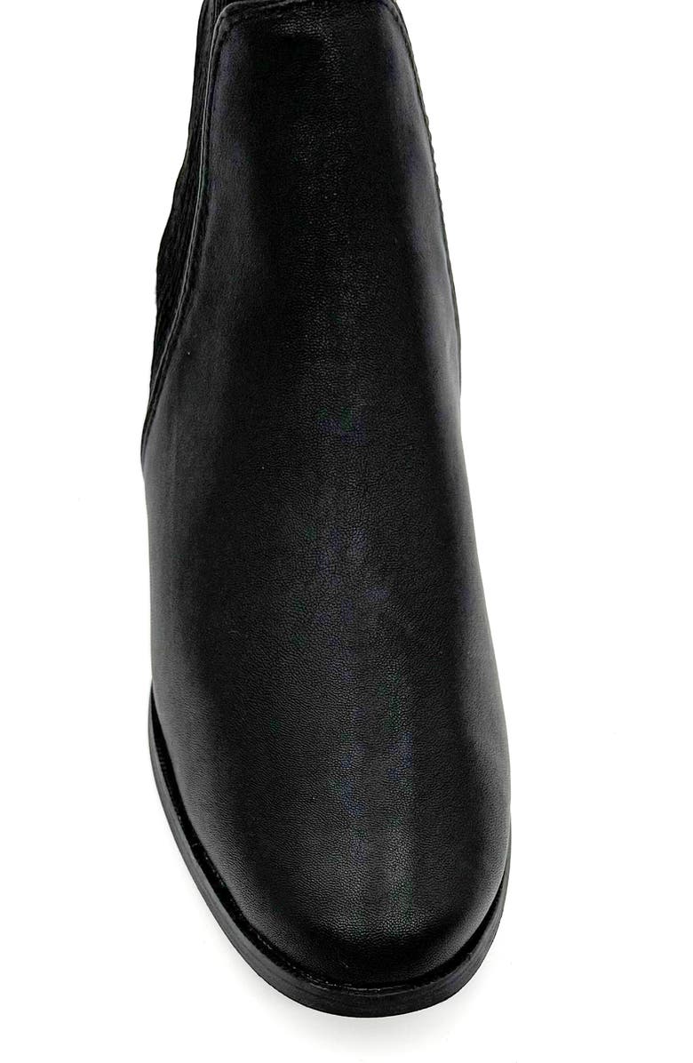 CHELSEA CREW Rambler Knee High Boot, Alternate, color, Black Pu/ Micro