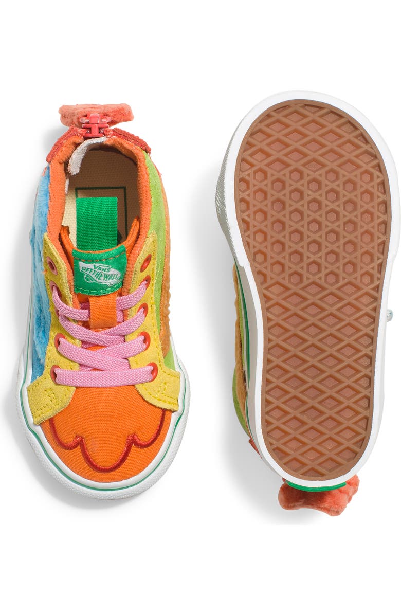Vans Kids' x Sesame Street SK8-Hi Zip Sneaker, Alternate, color,