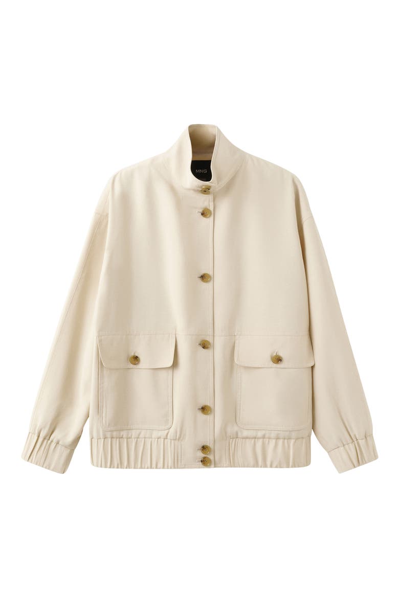 Oversize Jacket, Alternate, color, ECRU