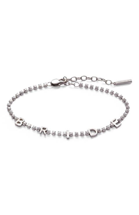 Bride Tennis Chain Bracelet