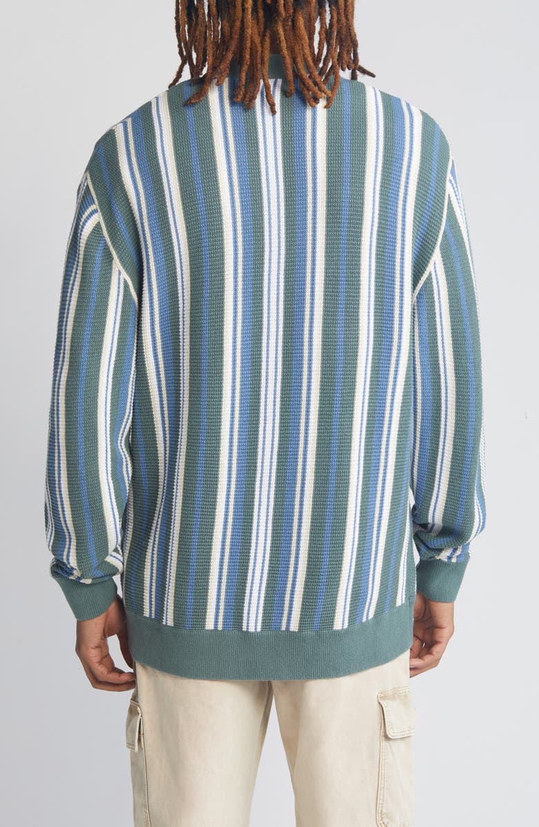 Dickies Glade Stripe Cotton Cardigan, Alternate, color, 