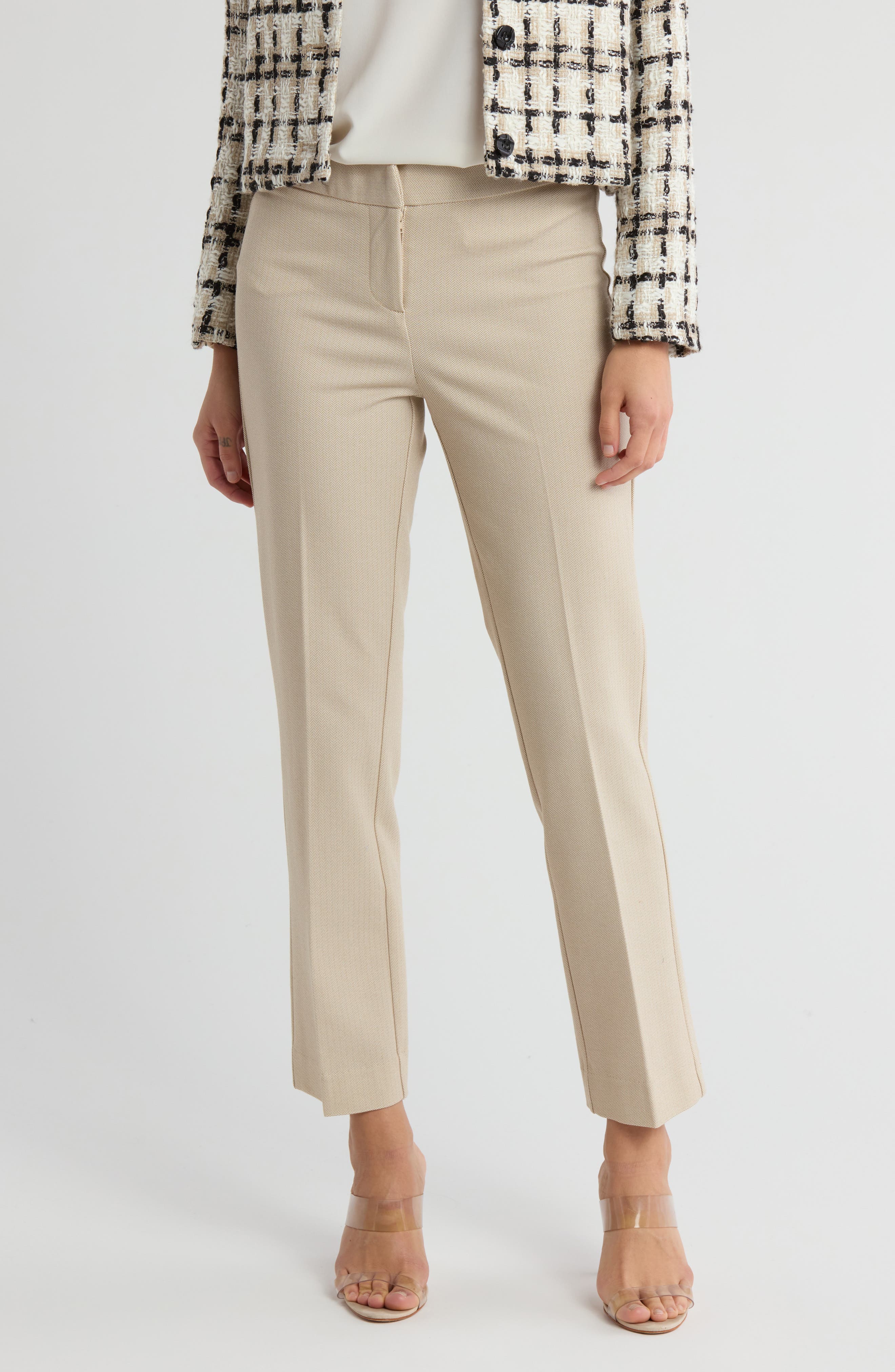 Amanda & Chelsea Chelsea Slim Straight Ankle Pants