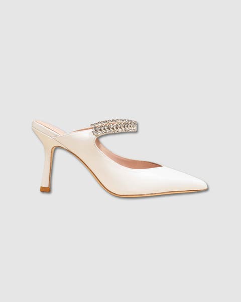 Harper Leather Mule By Diane Perreau