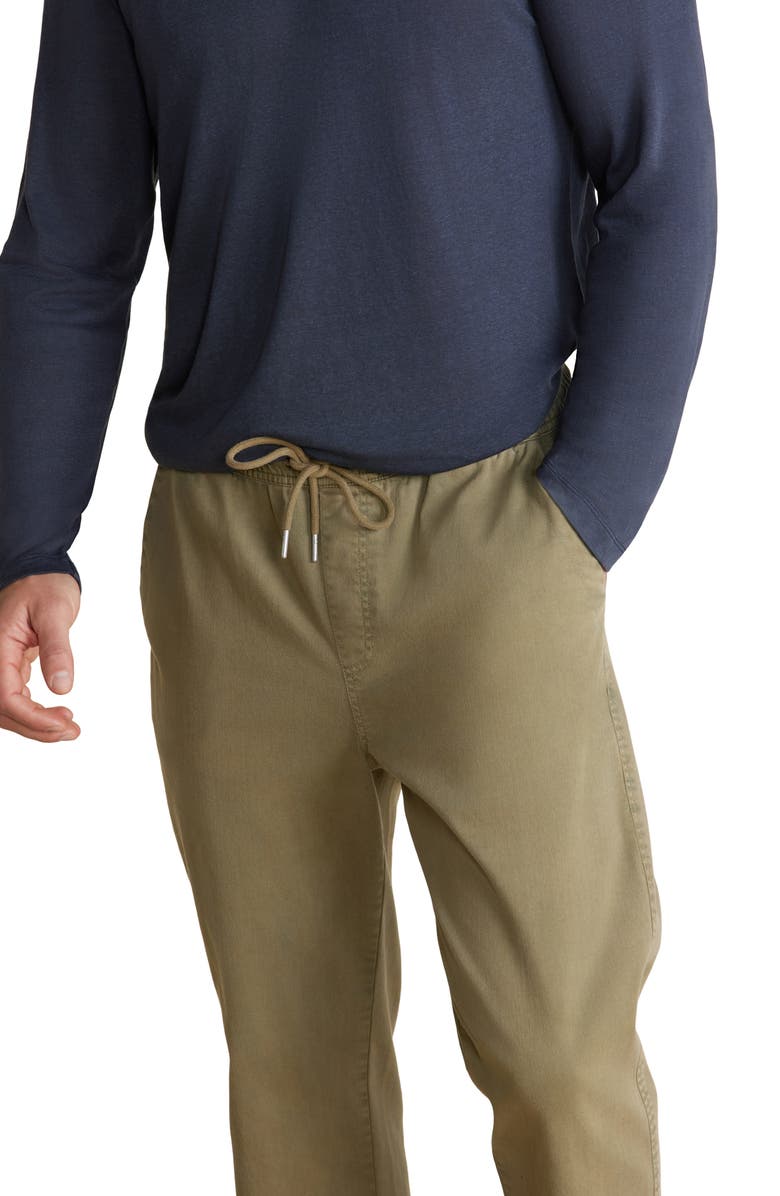 Barefoot Dreams<sup>®</sup> Malibu Collection<sup>®</sup> Stretch Cotton Twill Pants, Alternate, color, Military