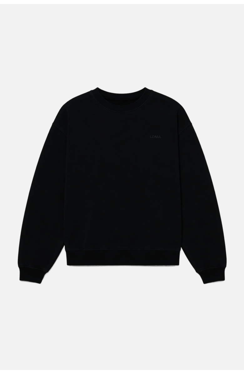 LDMA All Day Crew, Alternate, color, True Black