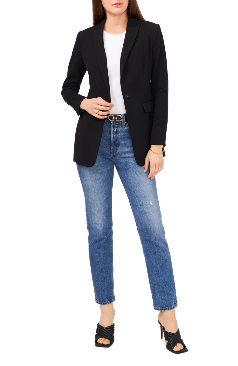 Vince Camuto Notch Collar Blazer, Alternate, color, 