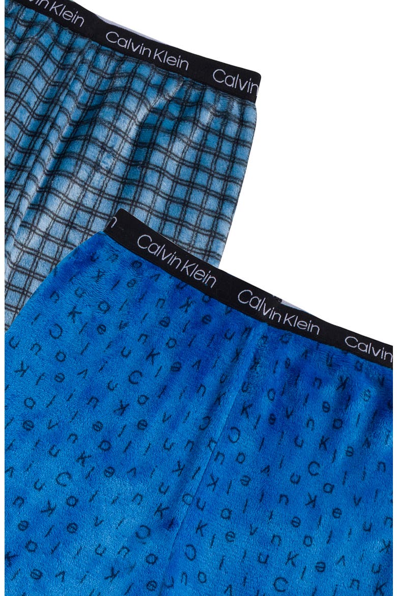 Kids' 2-Pack Cozy Sleep Pants, Alternate, color, BLUE MULTI