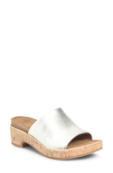 Cass Platform Slide Sandal (Women)