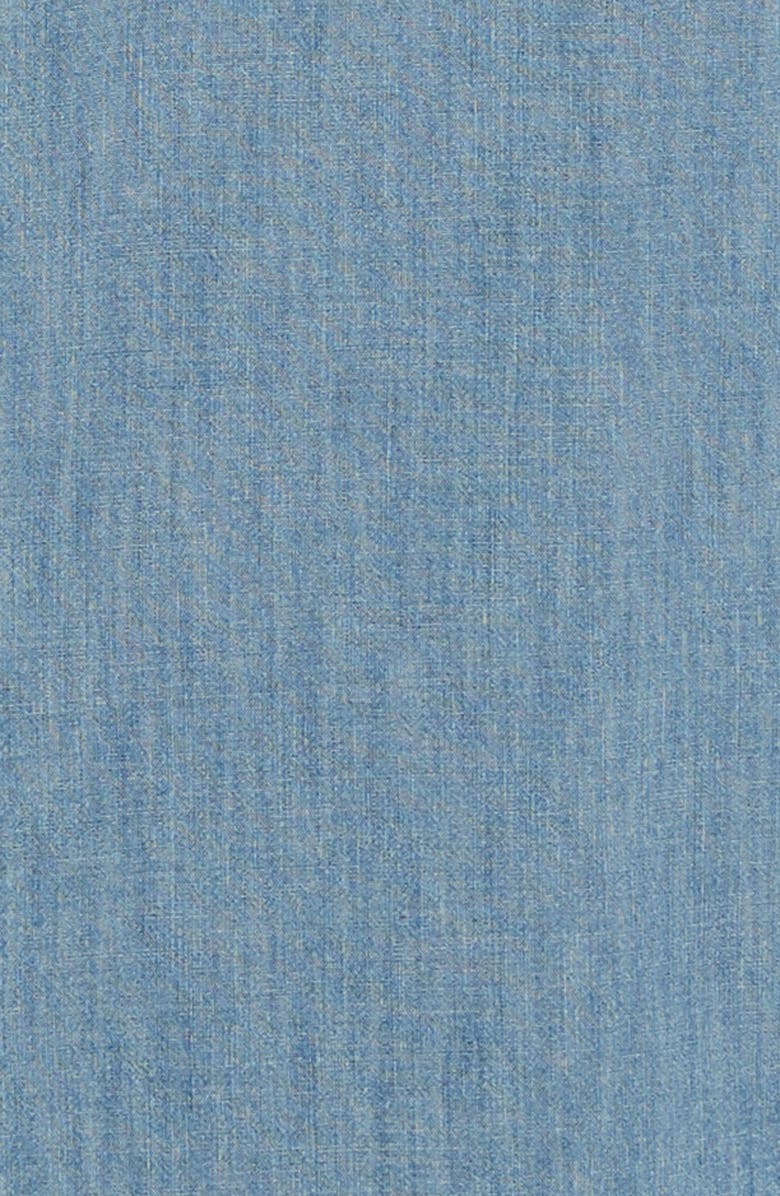 Madewell Slim Fit Chambray Sport Shirt, Alternate, color, 