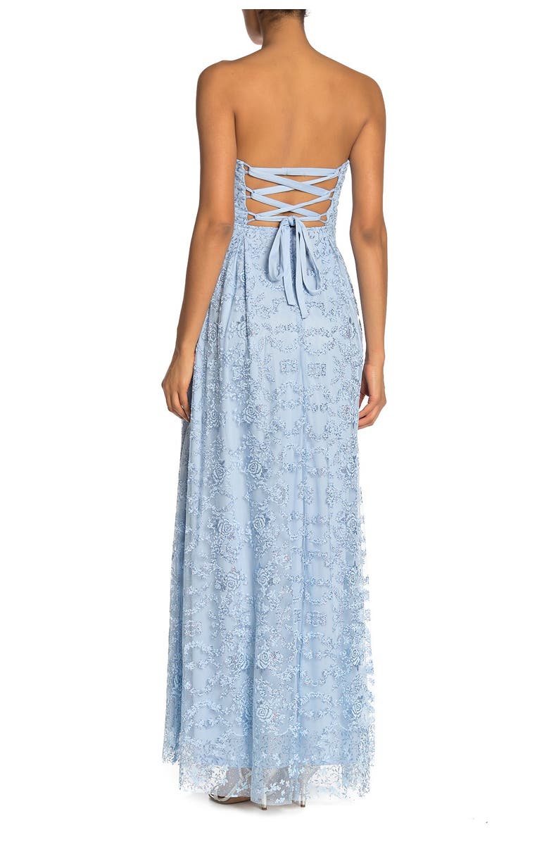 Jump Apparel STRAPLESS CAVIAR BEADED LACE U, Alternate, color, 