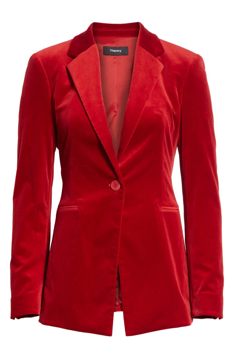 Theory Stretch Cotton Power Jacket, Alternate, color,