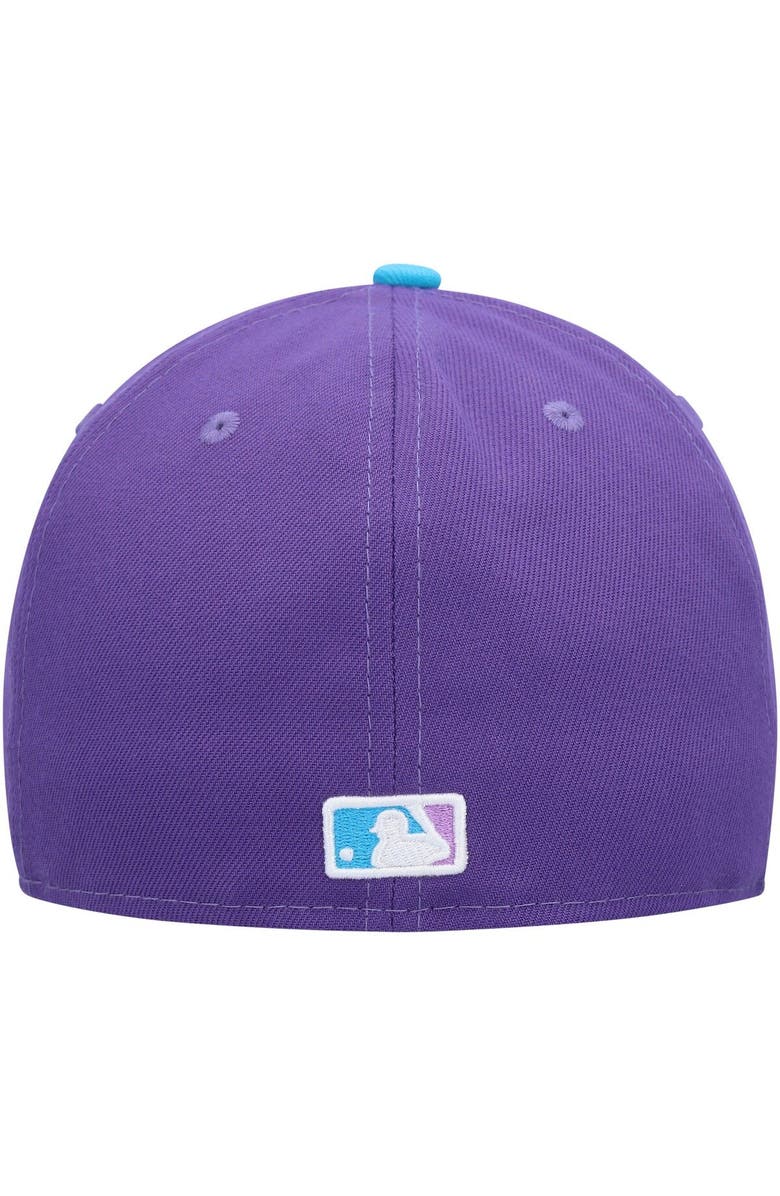 New Era Men's New Era Purple Arizona Diamondbacks Vice 59FIFTY Fitted Hat, Alternate, color, 