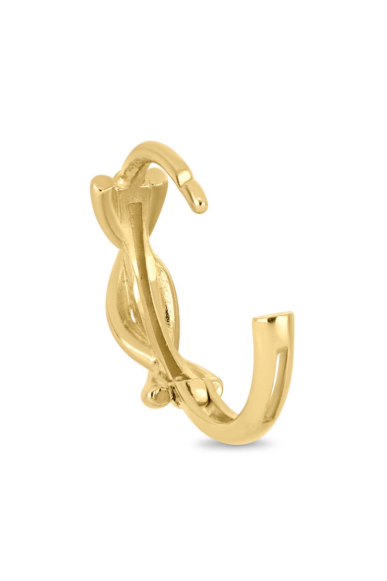 14k Gold Huggie Hoop Earrings, Alternate, color, 14K YELLOW GOLD