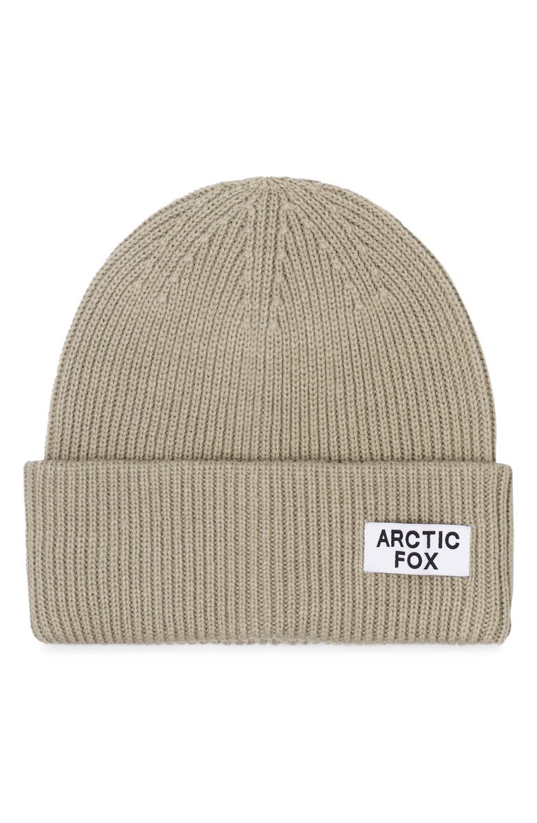 Arctic Fox & Co The Recycled Bottle Beanie, Main, color, Arctic Grey