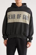 Fear of God Essentials Paneled Relaxed Crop Hoodie