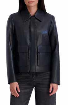 Faux Leather Jacket