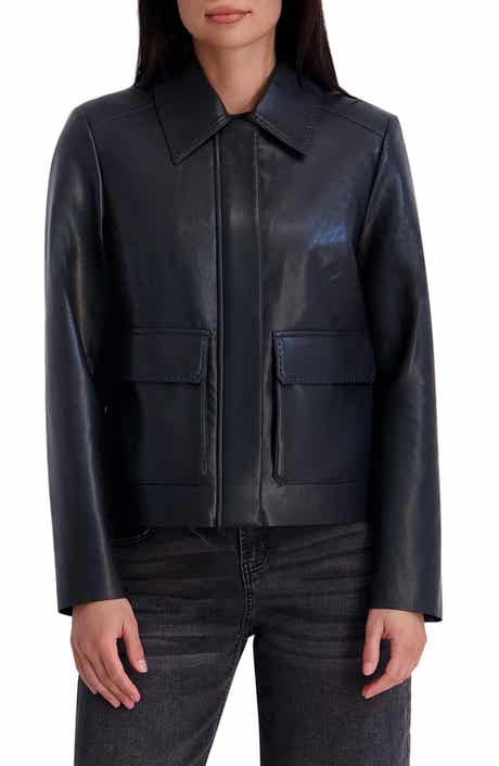 Faux Leather Jacket