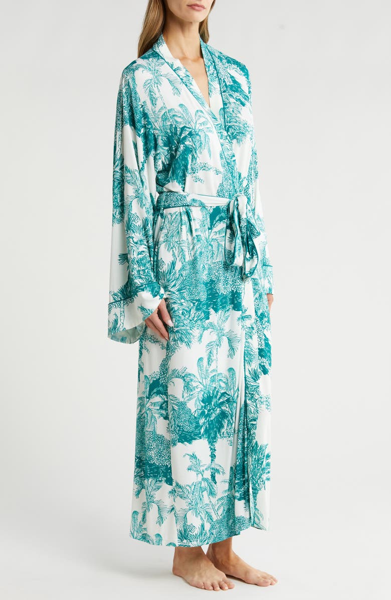 KILO BRAVA Print Maxi Robe, Alternate, color, 