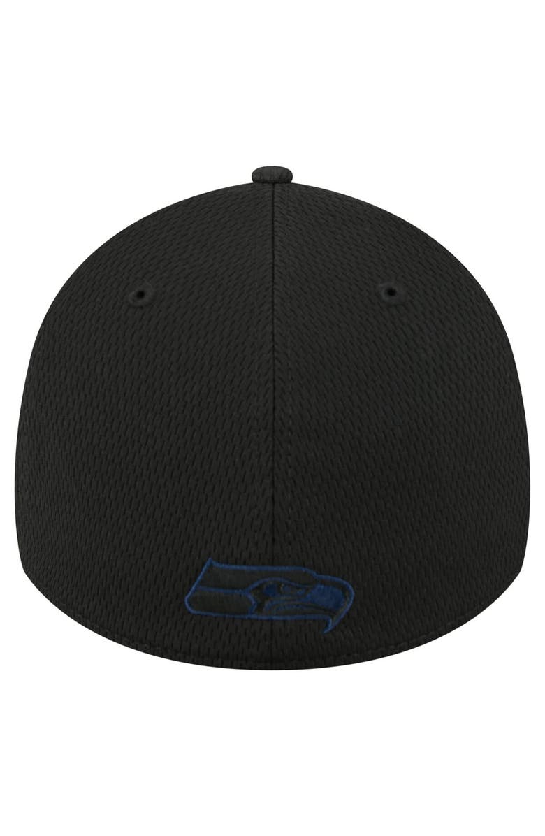 New Era Men's New Era  Black Seattle Seahawks Scoreboard 39THIRTY Flex Hat, Alternate, color, 