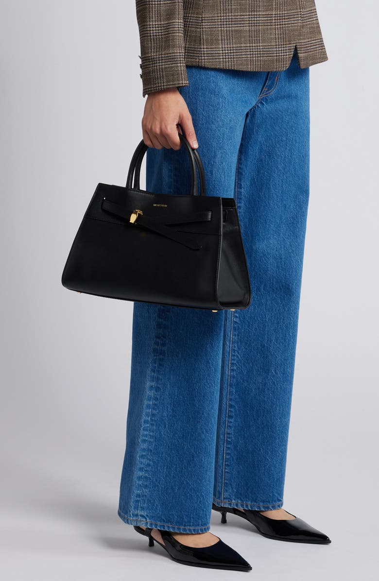 Veronica Beard Dash Leather Tote, Alternate, color,