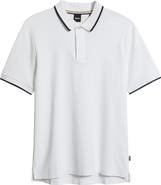 BOSS Parlay Tipped Cotton Polo