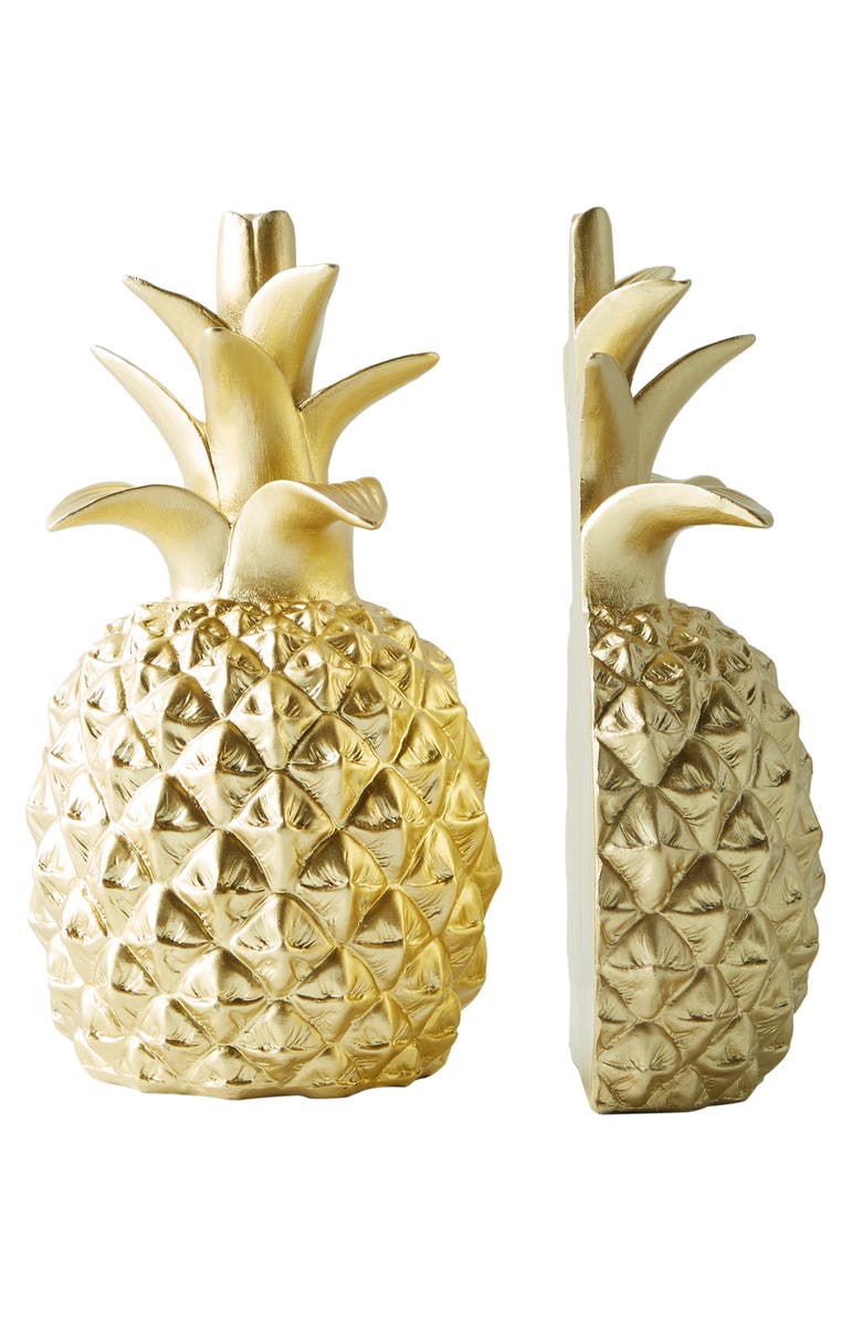 Anthropologie Home Anthropologie Pineapple Bookends, Alternate, color,
