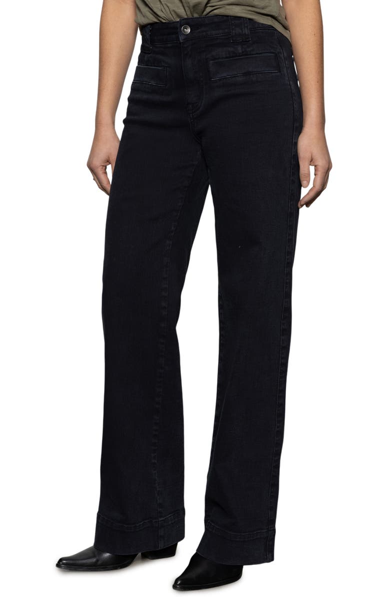 Sanctuary Voyage High Waist Straight Leg Jeans, Alternate, color, 