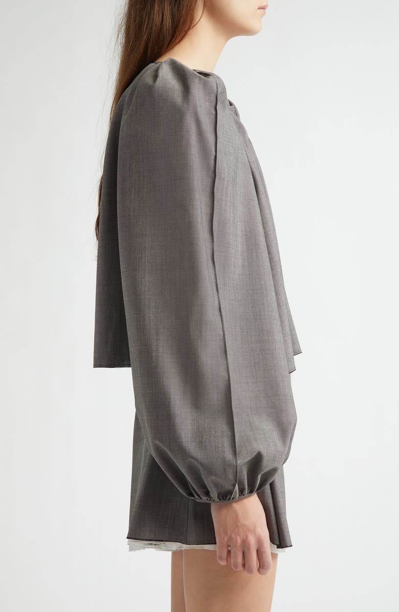 NACKIYÈ Grand Bazaar Mini Virgin Wool Blend Top, Alternate, color, Morning Mist