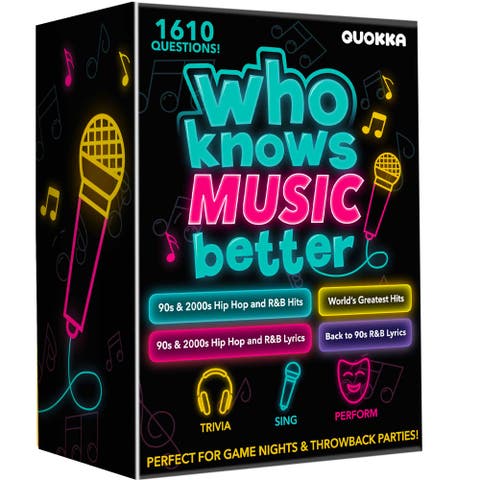 Who Knows Music Better? Ultimate Music Trivia Games for Adults & Family