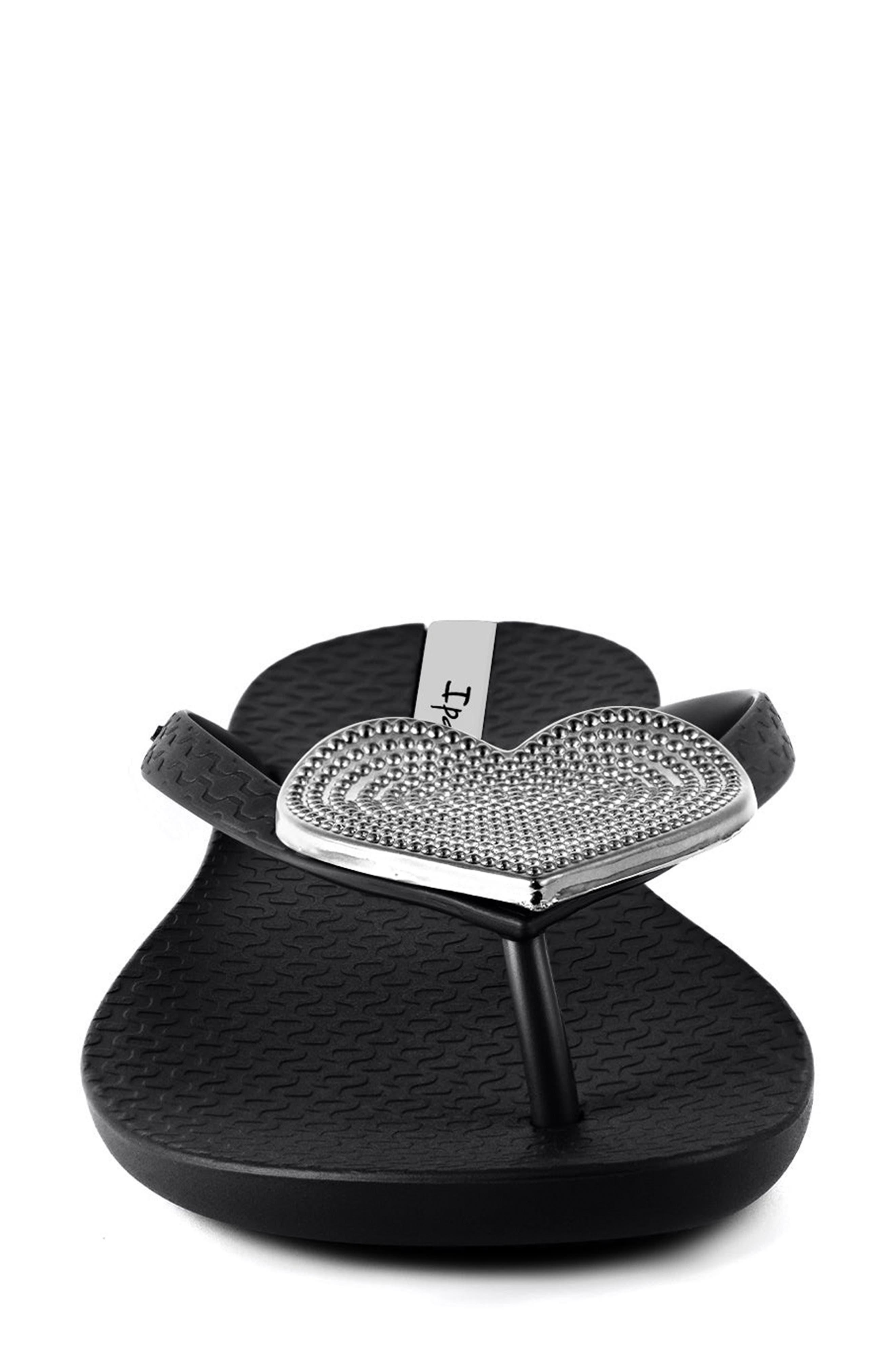 Ipanema Wave Heart Flip Flop, Alternate, color, 