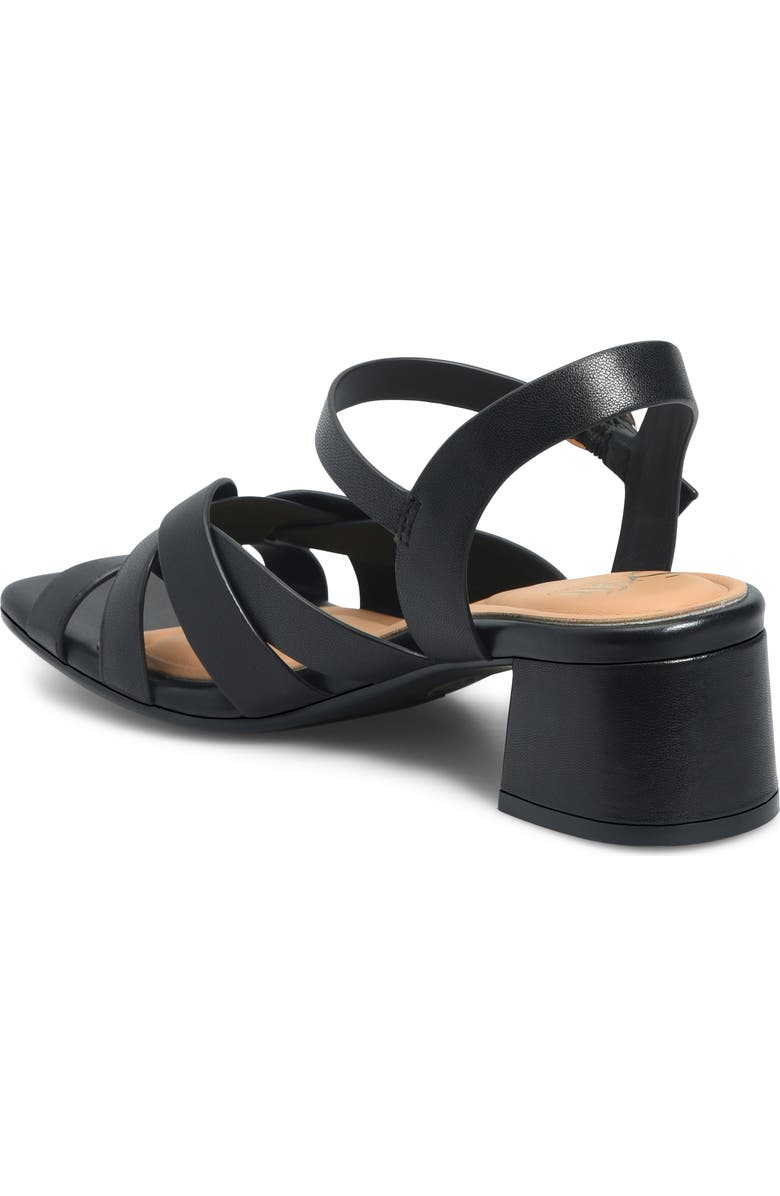 Söfft Lindsey Ankle Strap Sandal, Alternate, color, Black